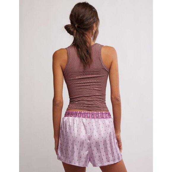 FREE PEOPLE Clean Slate Tank / Chocolate - Picture 3 of 4